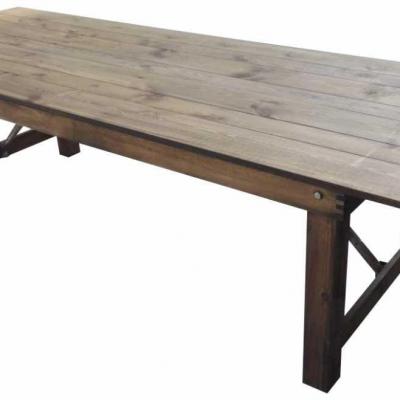 Table bois rustique 1