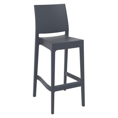 Tabouret gris anthracite