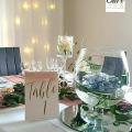 Vase cognac centre de table mariage